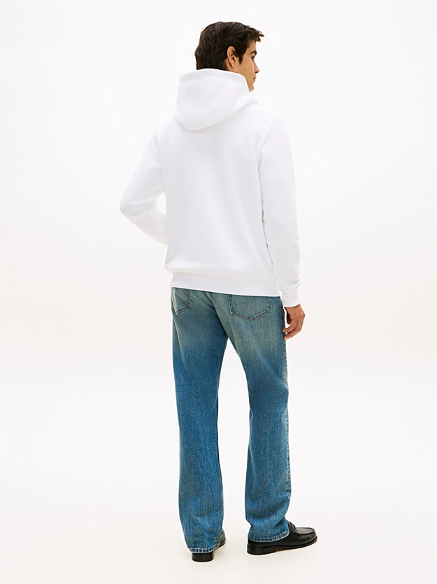 Ανδρικό Φούτερ Λευκό Tommy Hilfiger MW0MW42735-YBR