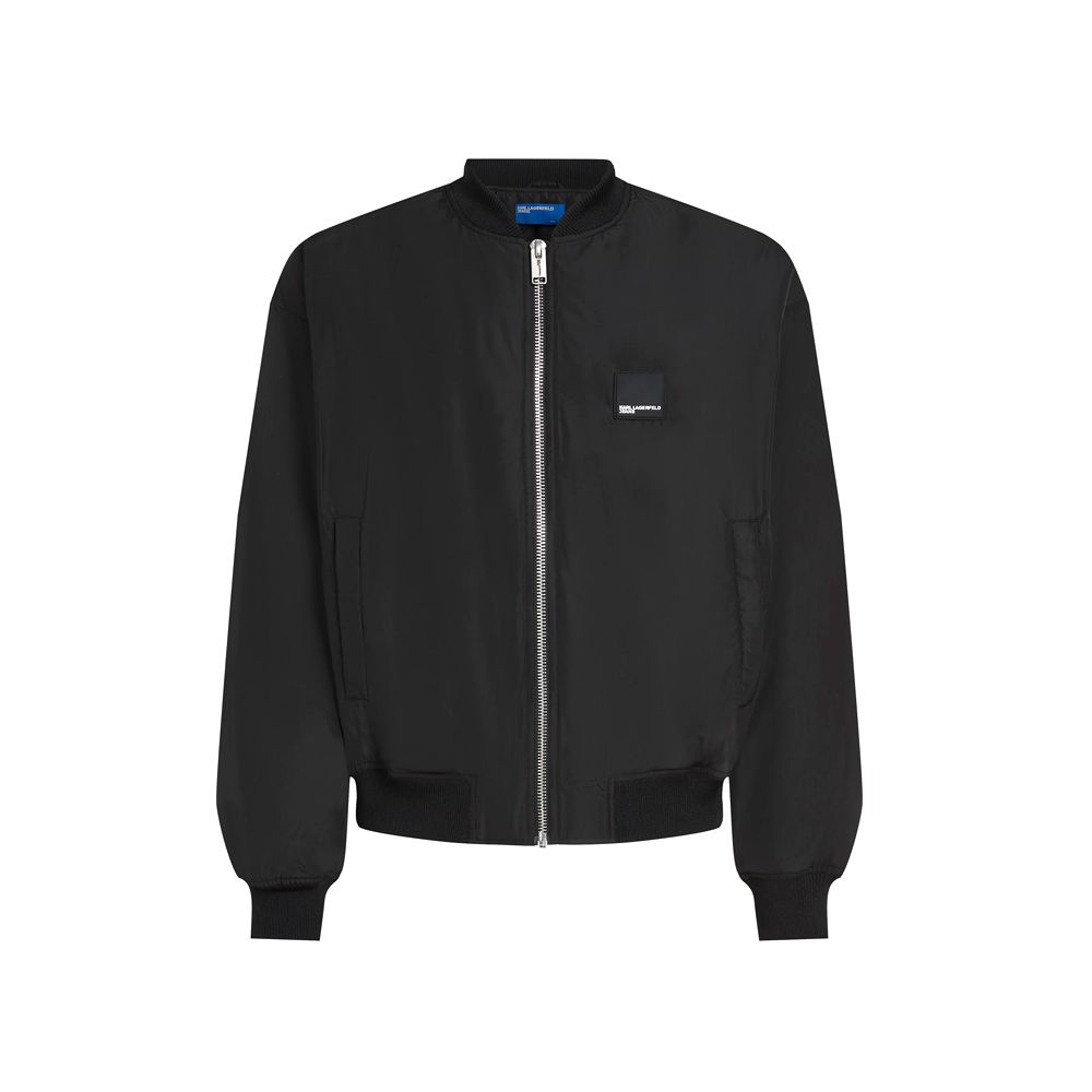 Ανδρικό Bomber Μπουφάν Μαύρο Karl Lagerfeld Jeans B1M15015-999 BLACK