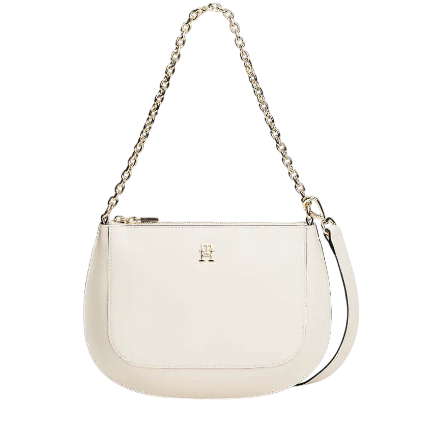 Γυναικεία Τσάντα Χιαστί Μπεζ Tommy Hilfiger AW0AW18143-AEO