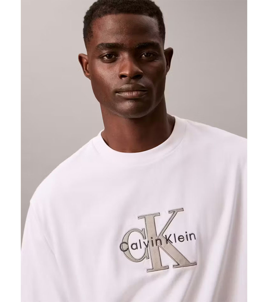 Ανδρικό T-shirt Λευκό Calvin Klein LV04RE815G-YAF