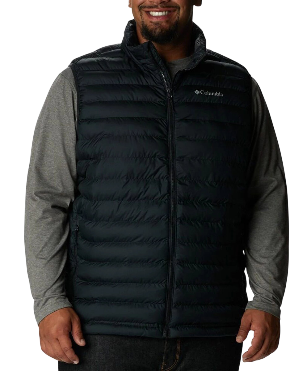 Ανδρικό Plus Size Powder Lite II Γιλέκο Μαύρο Columbia 2086972-010