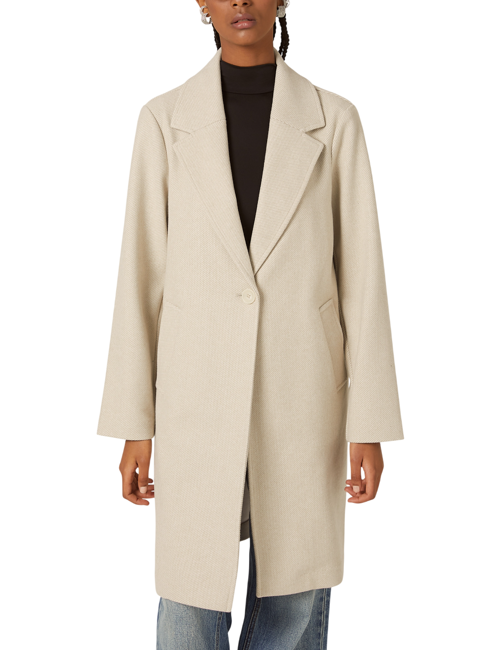 Γυναικείο Παλτό Μπεζ Alcott CP2270DOAX15-MEL DARK