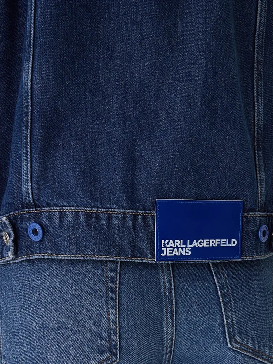 Γυναικείο Τζιν Μπουφάν Μπλε Karl Lagerfeld Jeans A1W14002-1BM WASHED MID BLUE