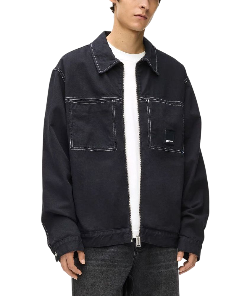 Ανδρικό Τζιν Μπουφάν Μαύρο Karl Lagerfeld Jeans B1M14020-999 BLACK