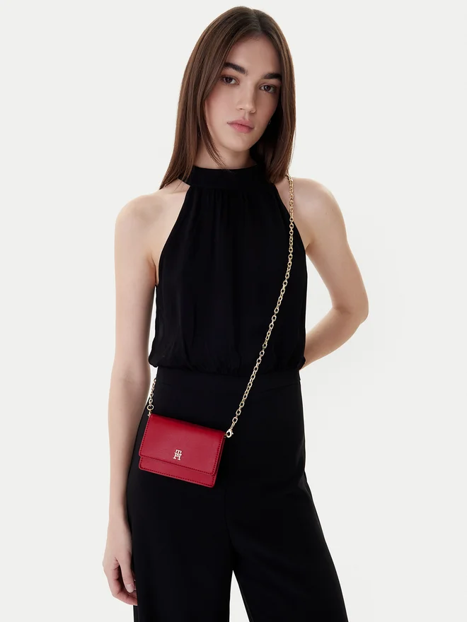 Γυναικείο Πορτοφόλι Κόκκινο Tommy Hilfiger AW0AW18248-XLG