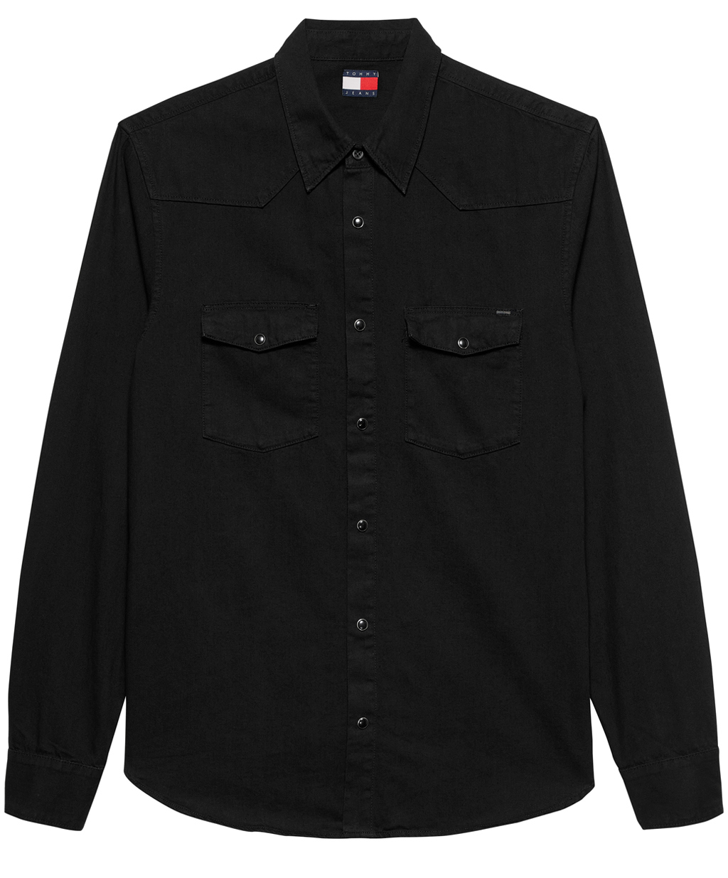 Ανδρικό Πουκάμισο Μαύρο Tommy Jeans DM0DM22432-1BZ