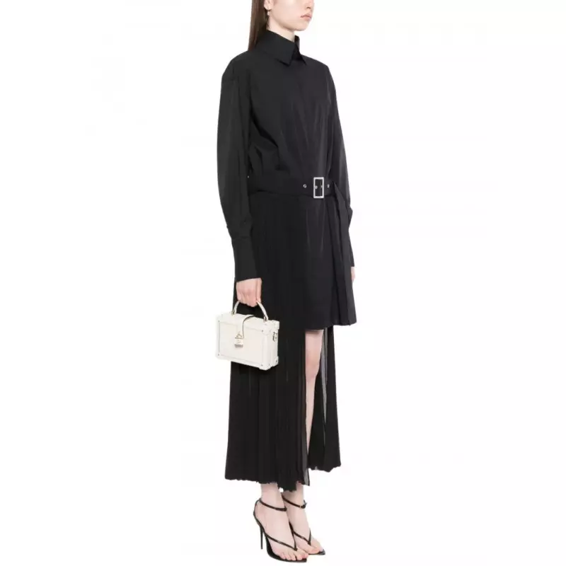 Γυναικεία Δερμάτινη K/Autograph Τσάντα Τσάντα Off White Karl Lagerfeld B1W30100-110 OFF WHITE