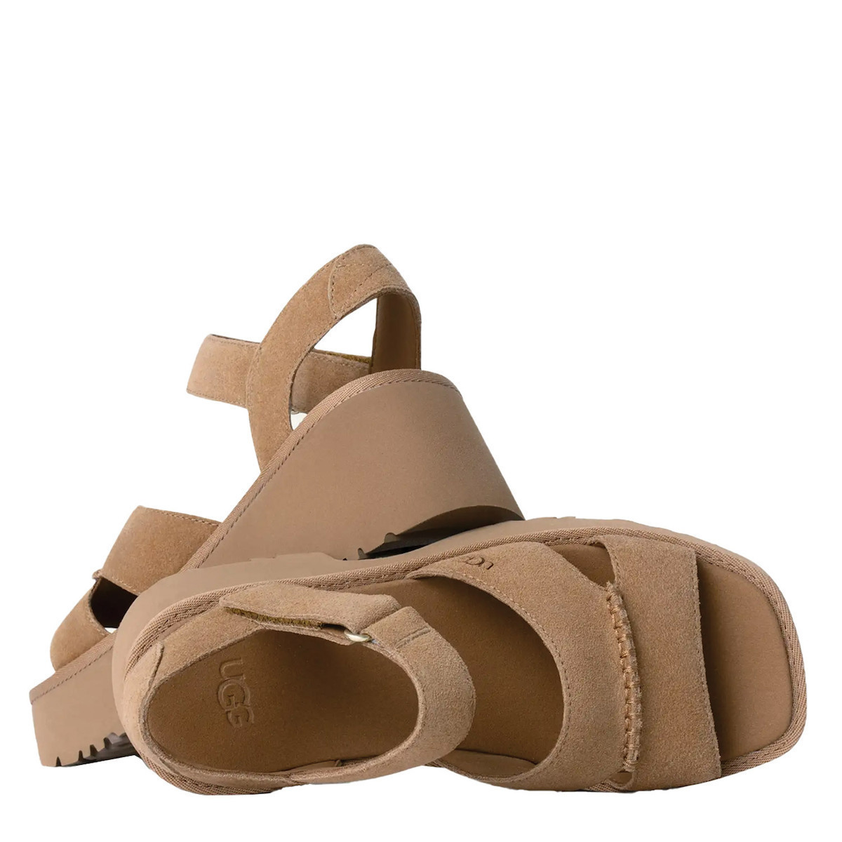 Γυναικεία New Heights Ankle Strap Σανδάλια Μπεζ UGG 1167475-MDSD