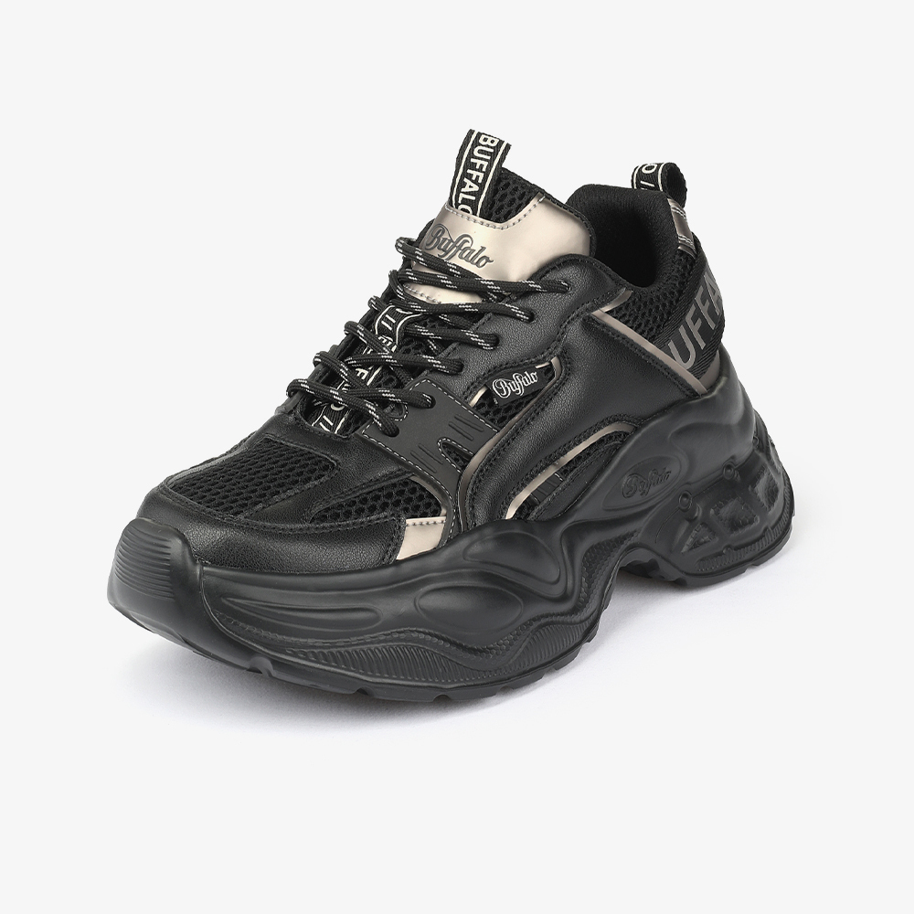 Γυναικεία Yuno One Sneakers Μαύρα Buffalo BUF1636645-BLACK