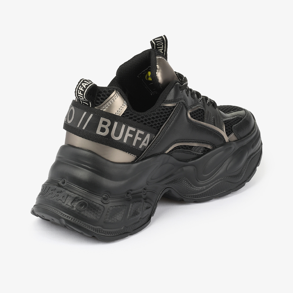 Γυναικεία Yuno One Sneakers Μαύρα Buffalo BUF1636645-BLACK