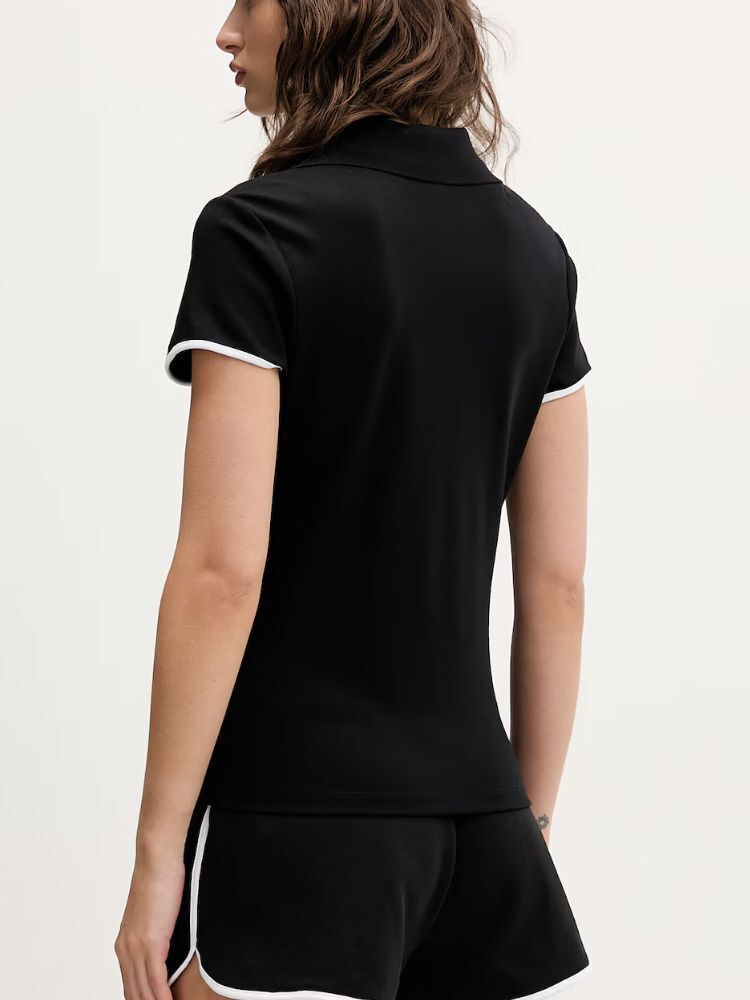Γυναικείο Slim Polo Μαύρο Karl Lagerfeld Jeans B2W17066-999 BLACK