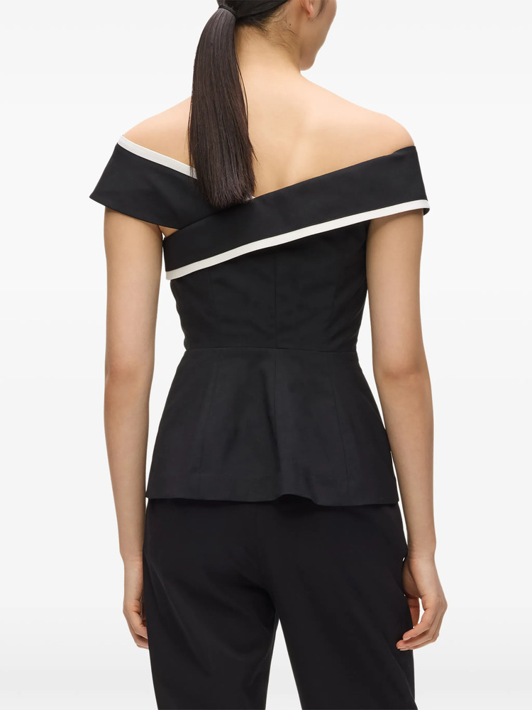 Γυναικείο Top Μαύρο Karl Lagerfeld B2W11019-999 BLACK
