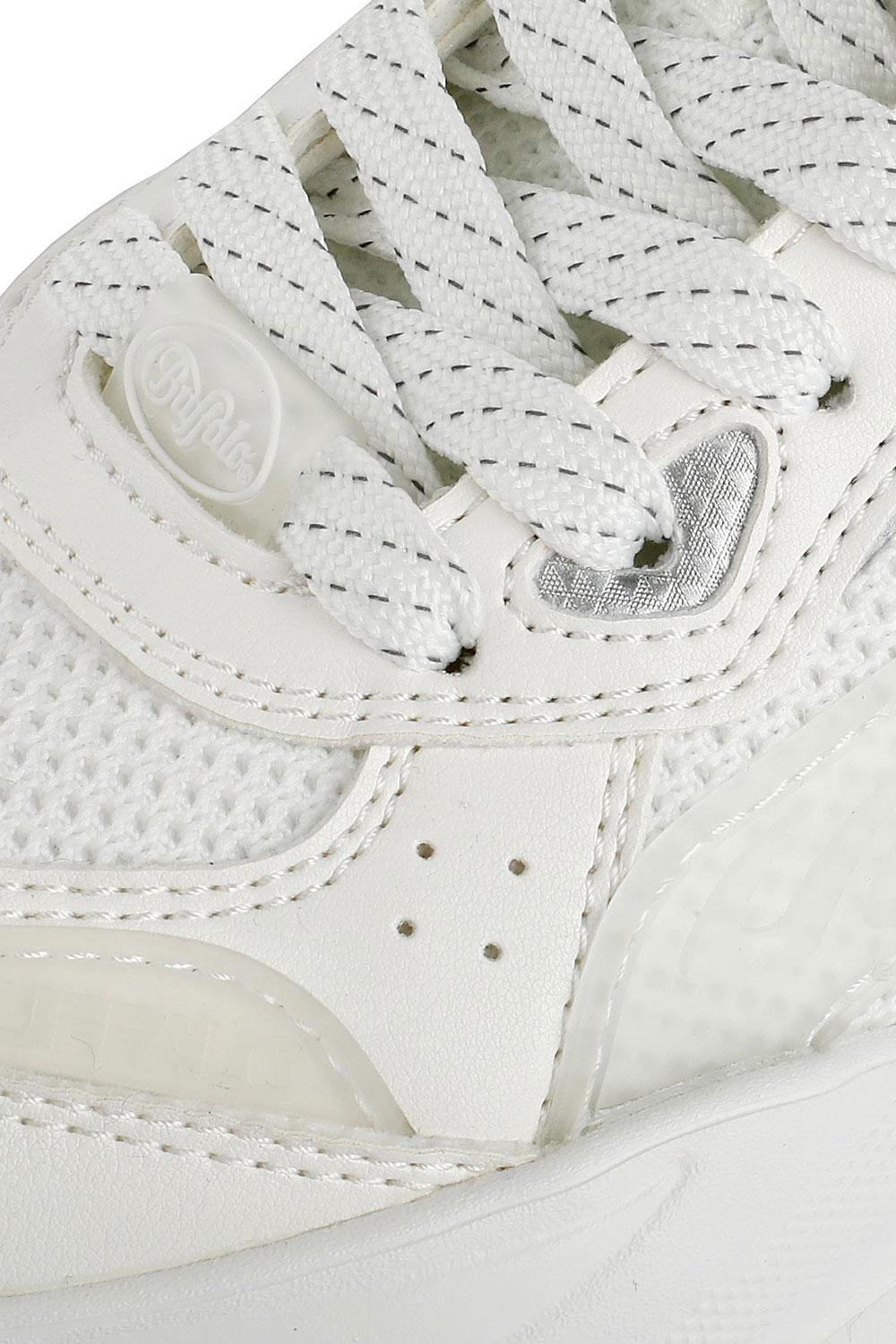 Γυναικεία Bliss Mesh Sneakers Λευκά Buffalo BUF1636587-WHITE