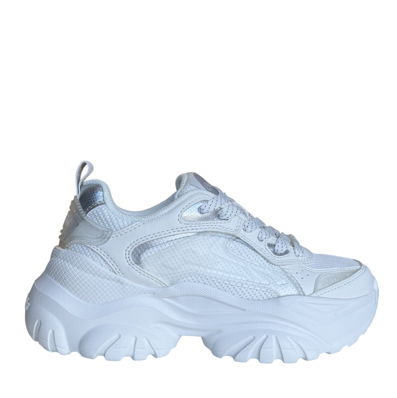 Γυναικεία Bliss Mesh Sneakers Λευκά Buffalo BUF1636587-WHITE