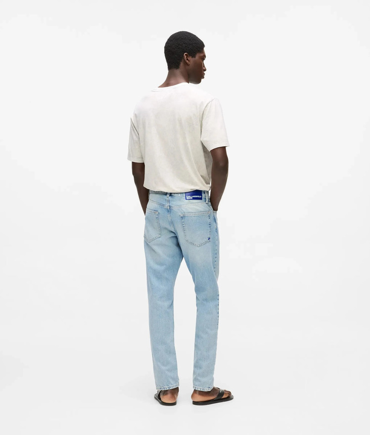 Ανδρικό Tapered Τζιν Γαλάζιο Karl Lagerfeld Jeans B2M10119-1DA VINTAGE LIGHT BI