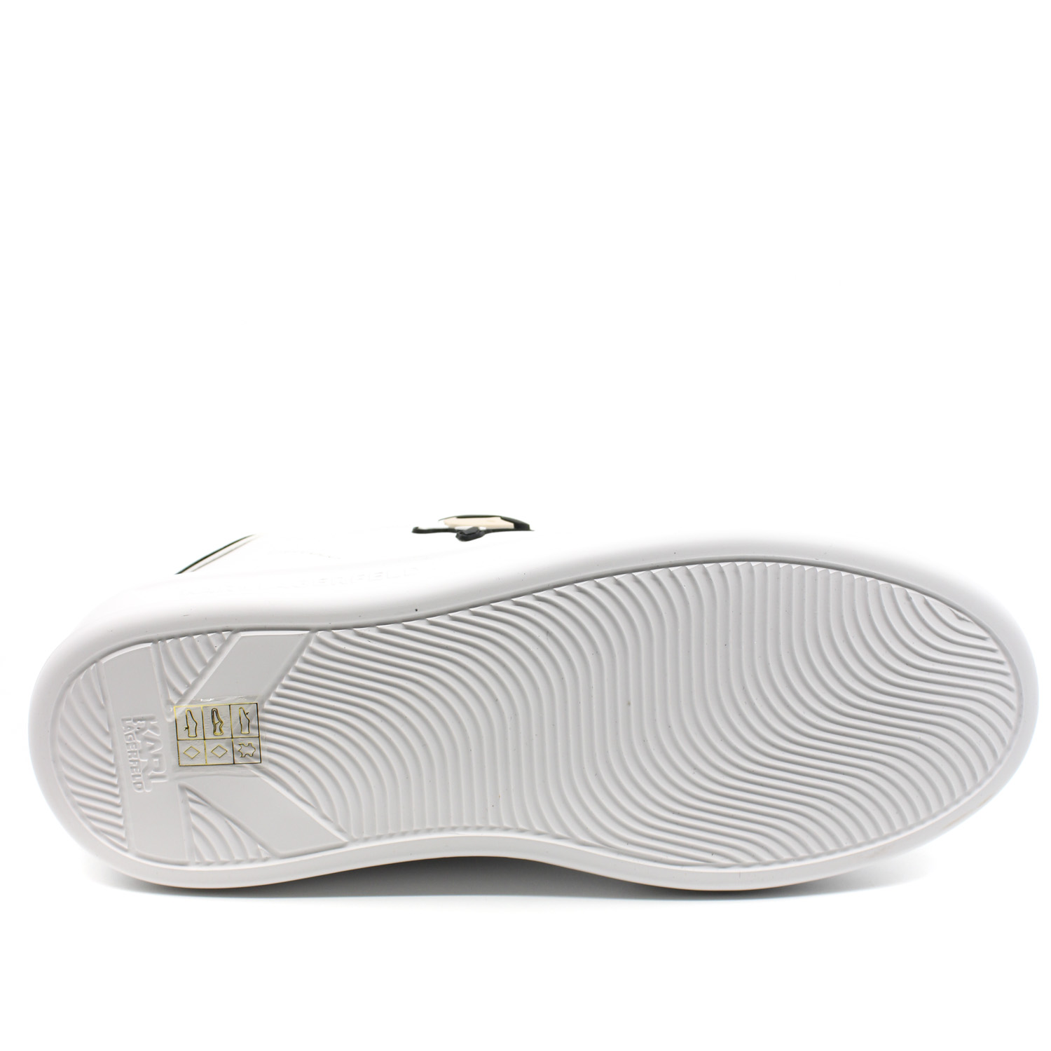 Γυναικεία Δερμάτινα NFT Sneakers Λευκά Karl Lagerfeld KL62530N-011 WHITE