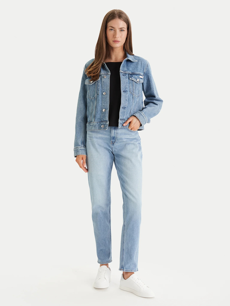 Γυναικείο Τζιν Μπουφάν Μπλε Calvin Klein LV047E904G-3KQ