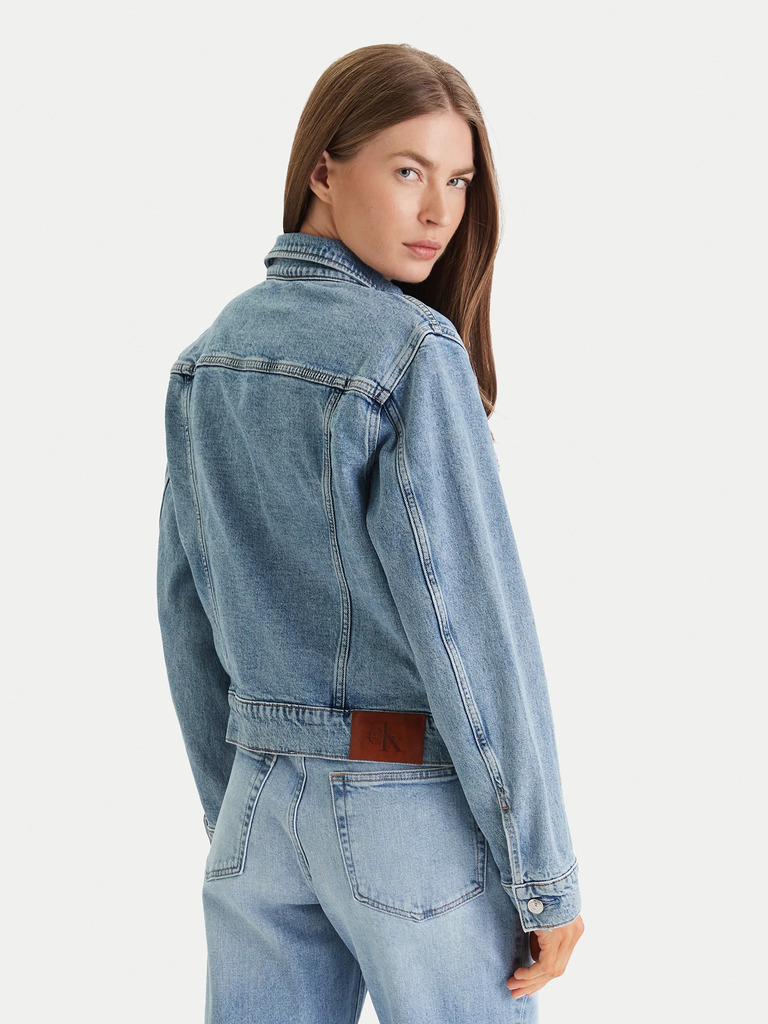 Γυναικείο Τζιν Μπουφάν Μπλε Calvin Klein LV047E904G-3KQ
