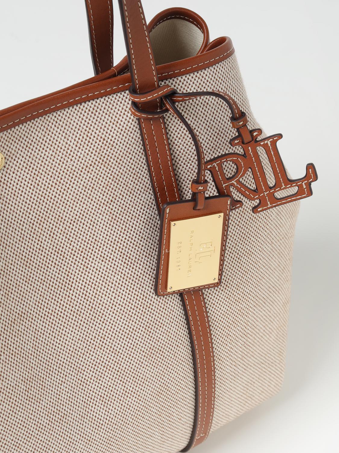Γυναικεία Emerie Tote Τσάντα Μπεζ Ralph Lauren 431920062002-NATURAL