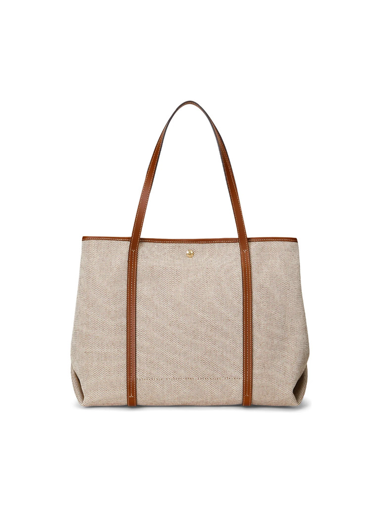Γυναικεία Emerie Tote Τσάντα Μπεζ Ralph Lauren 431920062002-NATURAL
