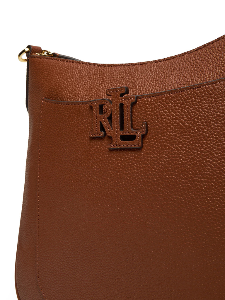 Γυναικεία Δερμάτινη Cameryn Τσάντα Χιαστί Καφέ Ralph Lauren 431970152002-TAN