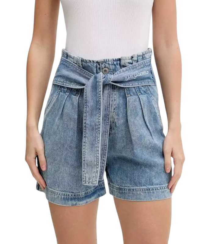 Γυναικείο Τζιν Σορτς Μπλε Karl Lagerfeld Jeans B2W10069-1BM WASHED MID BLUE
