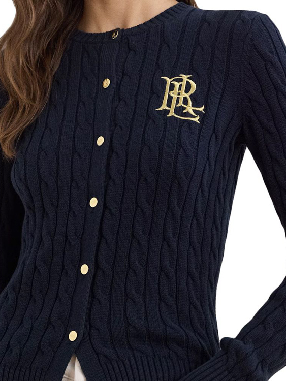 Γυναικεία Ralhan Πλεκτή Ζακέτα Navy Μπλε Ralph Lauren 200932225002-Navy