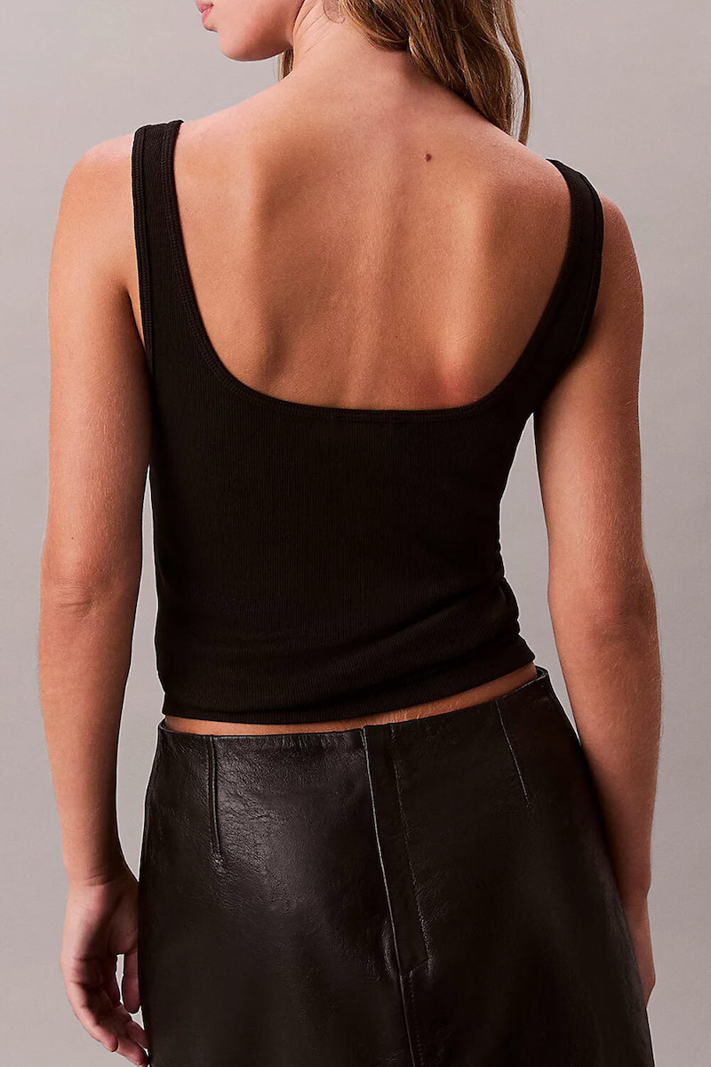 Γυναικείο Tank Top Μαύρο Calvin Klein LV047A804G-UB1