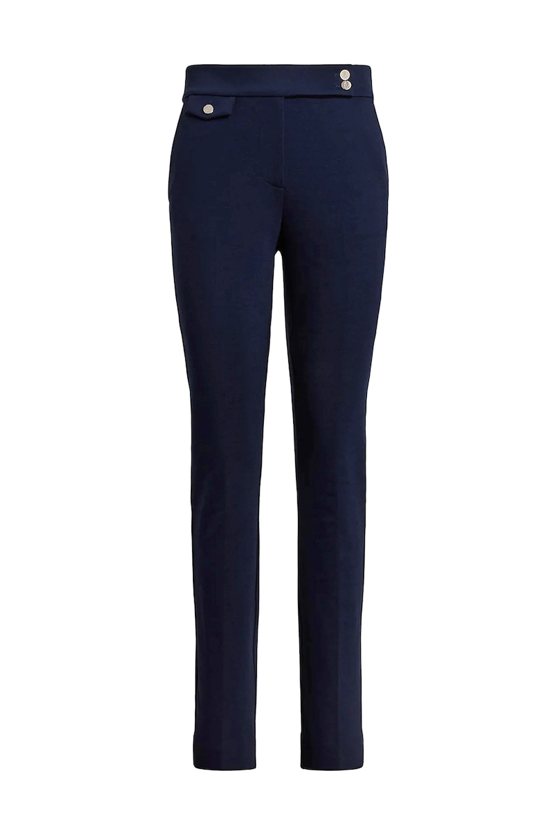 Γυναικείο Ponte Παντελόνι Navy Μπλε Ralph Lauren 200980023002-Navy