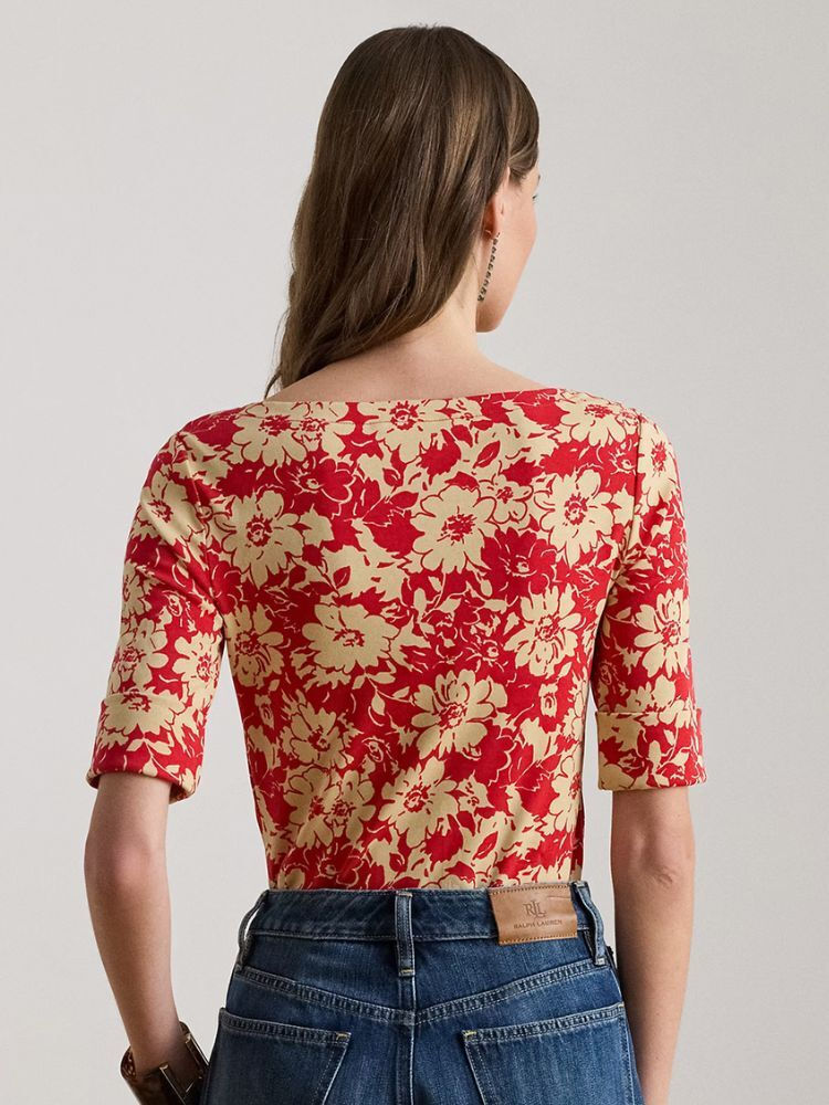 Γυναικείο T-shirt Κόκκινο Ralph Lauren 200P09078001-Red