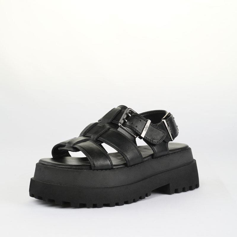 Γυναικεία Pluto Fisher Σανδάλια Μαύρα Buffalo BUF1602334-BLACK