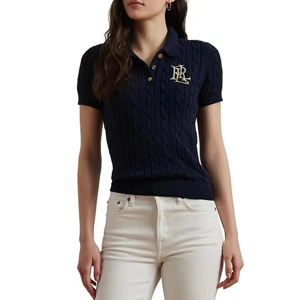 Γυναικείο Πλεκτό Polo Navy Μπλε Ralph Lauren 200932224002-Navy