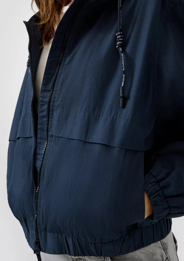 Γυναικείο Μπουφάν Navy Μπλε S.Oliver 2173847-5820