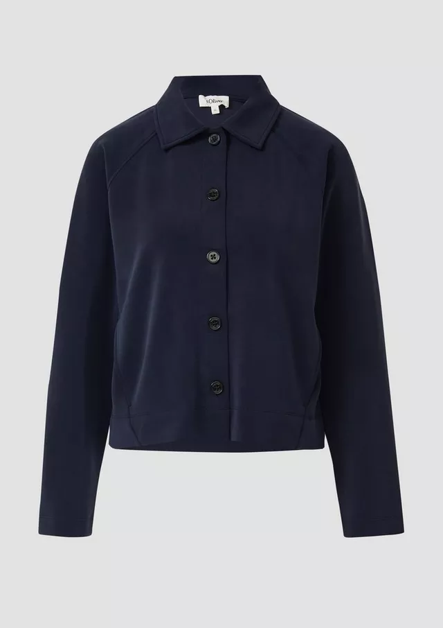 Γυναικεία Ζακέτα Navy Μπλε S.Oliver 2179667-5959