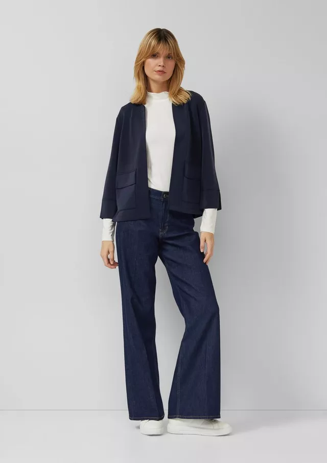 Γυναικεία Ζακέτα Navy Μπλε S.Oliver 2180105-5959