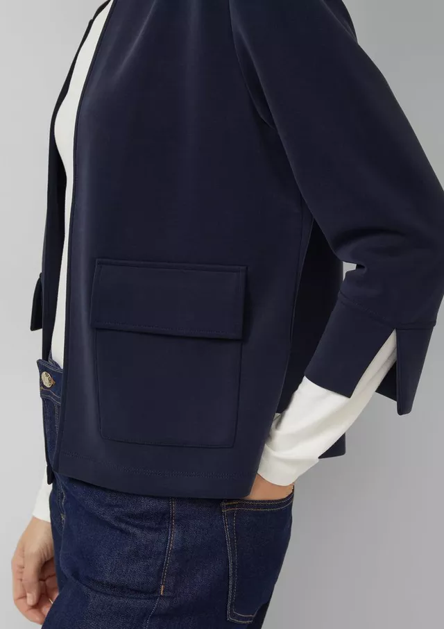 Γυναικεία Ζακέτα Navy Μπλε S.Oliver 2180105-5959