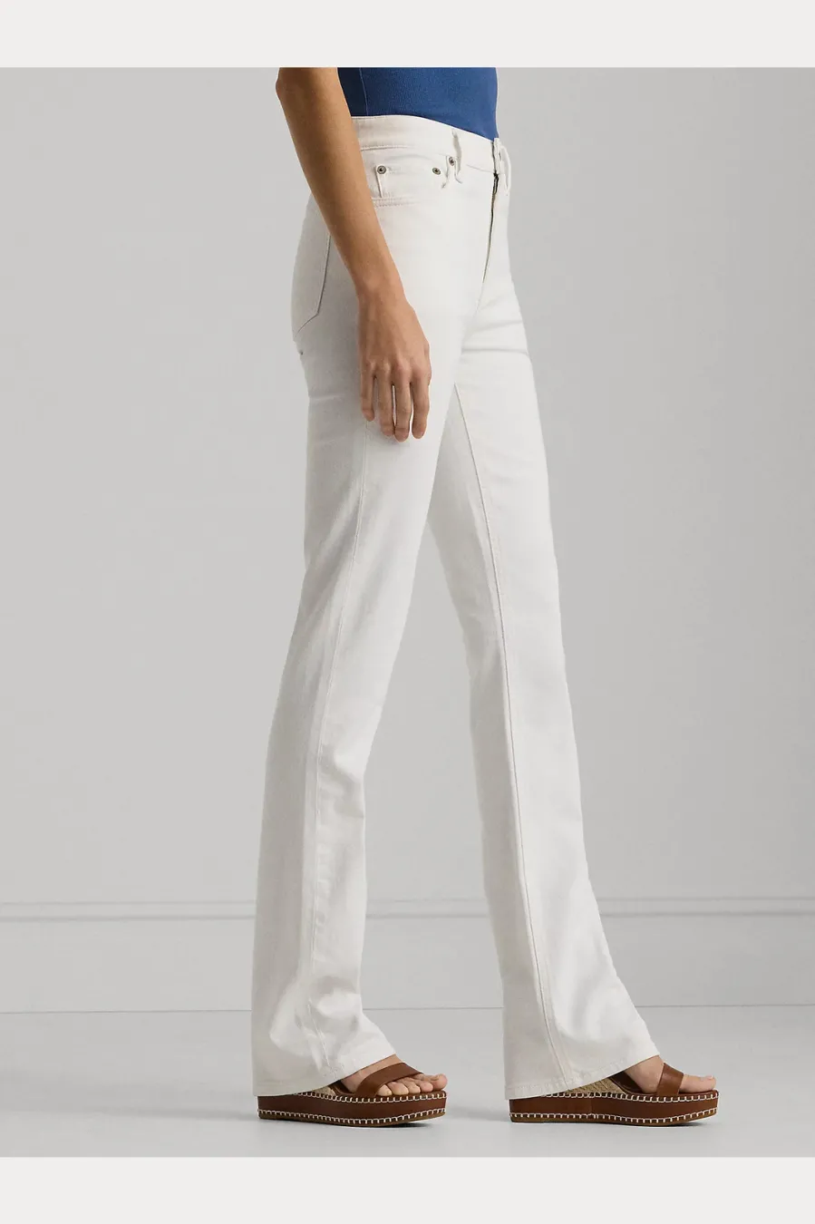 Γυναικείο Τζιν Λευκό Ralph Lauren 200926081001-White