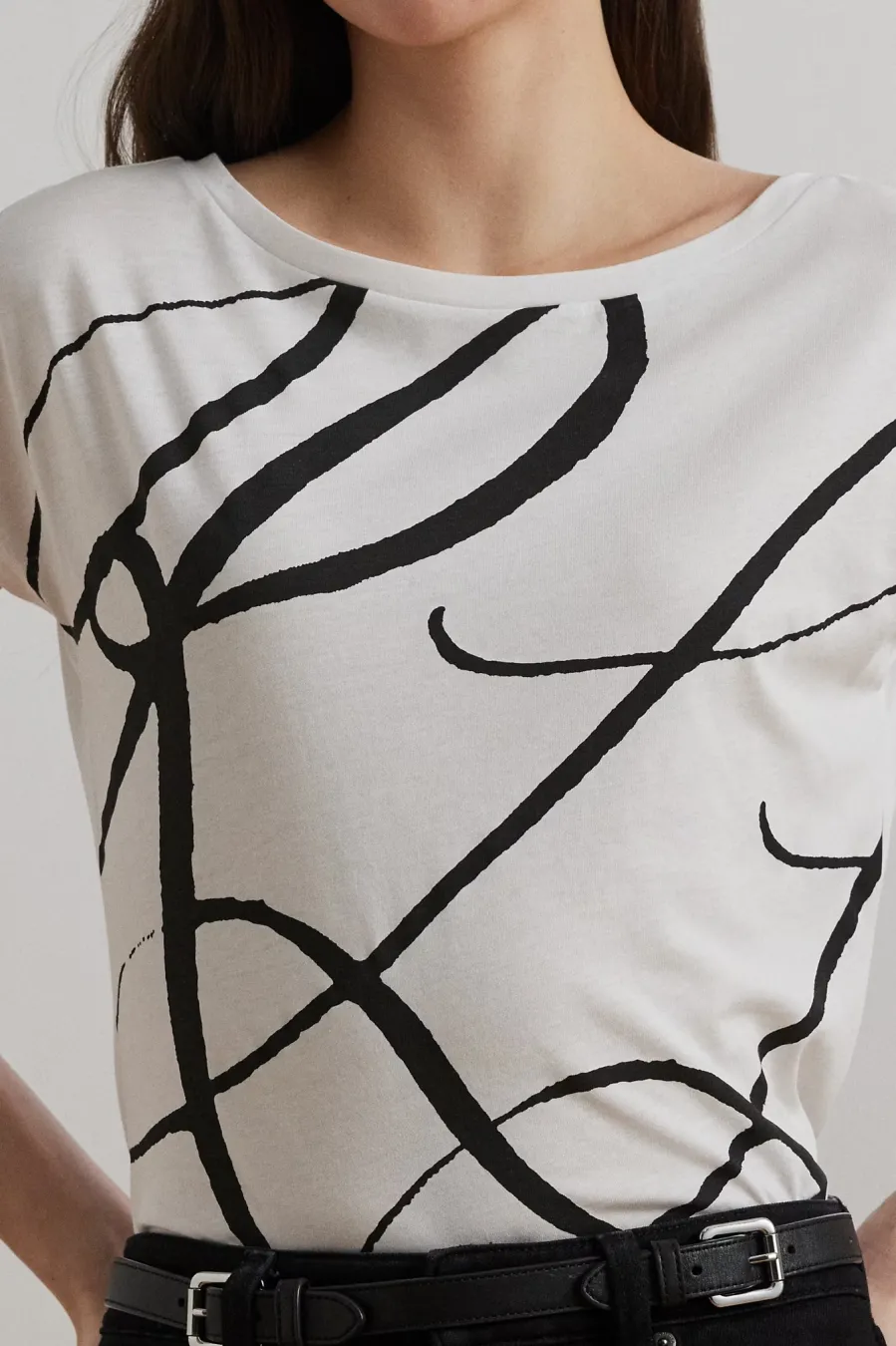 Γυναικείο T-shirt Λευκό Ralph Lauren 200748765001-White