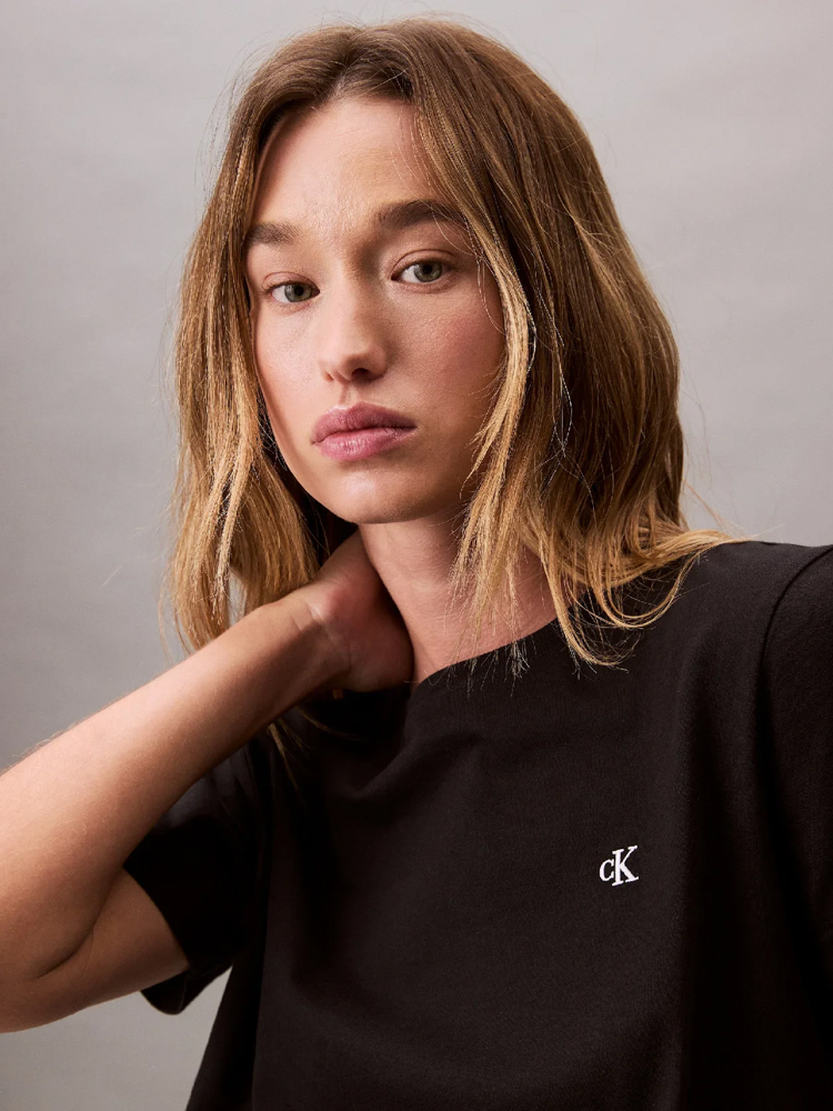 Γυναικείο T-shirt Μαύρο Calvin Klein LV047B224G-UB1