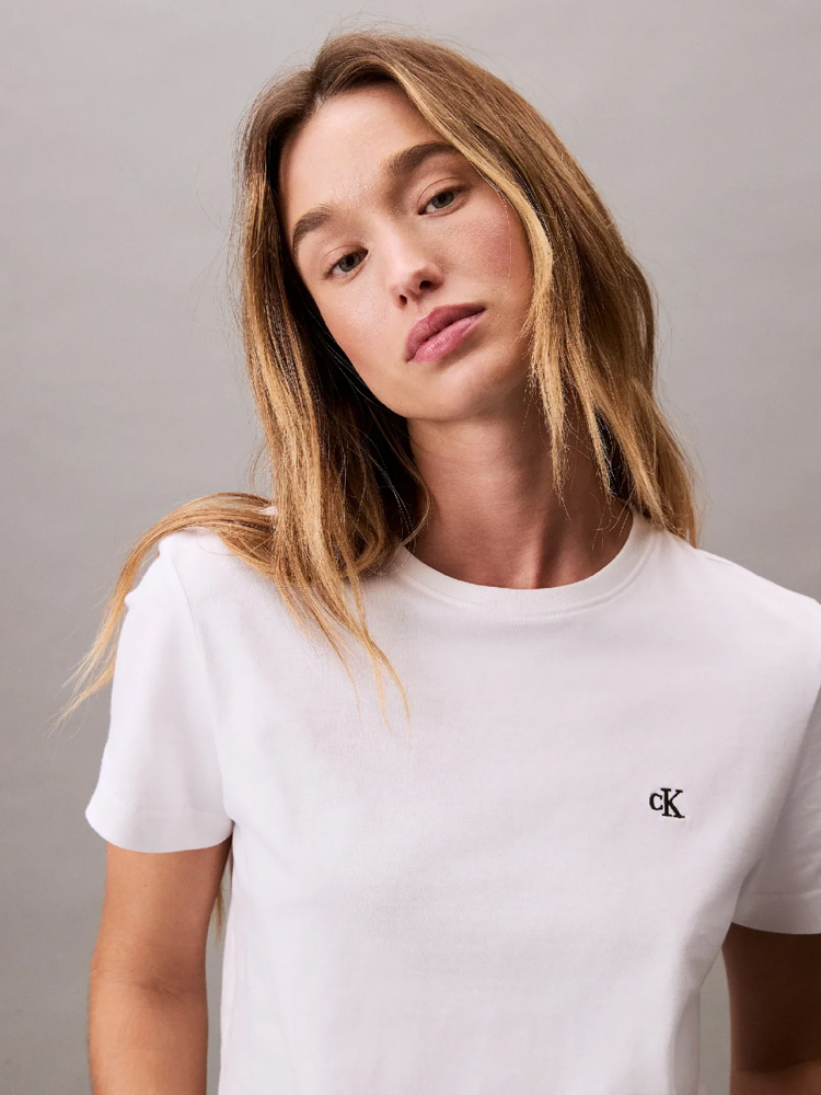 Γυναικείο T-shirt Λευκό Calvin Klein LV047B224G-YAA