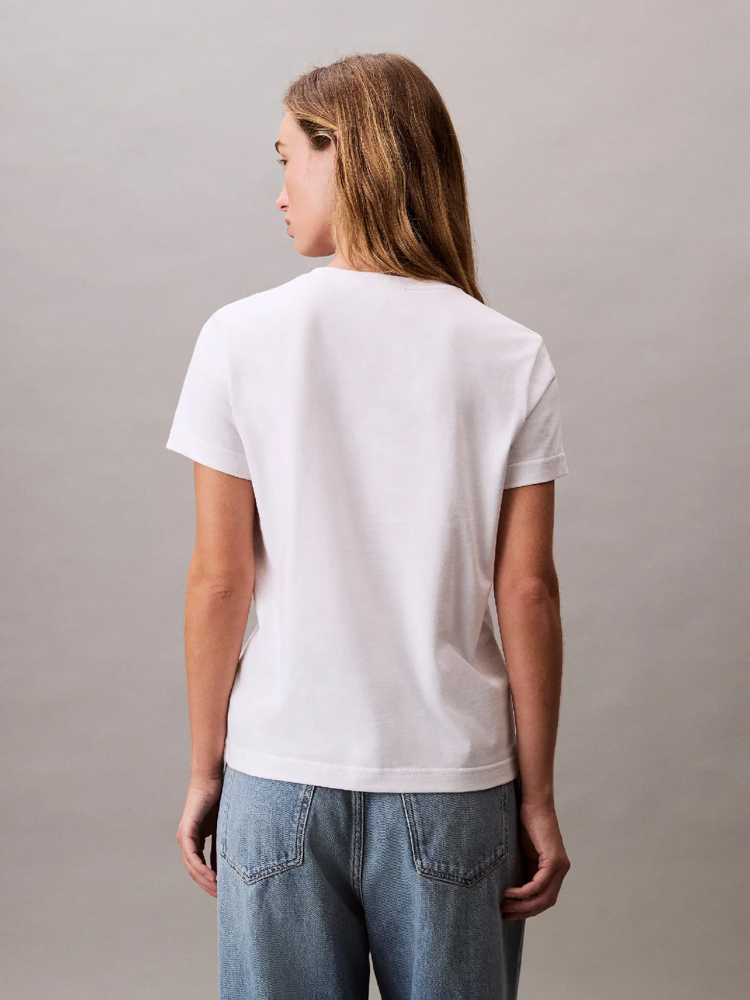Γυναικείο T-shirt Λευκό Calvin Klein LV047B224G-YAA