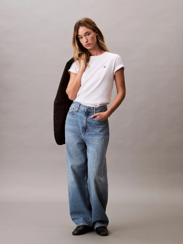 Γυναικείο T-shirt Λευκό Calvin Klein LV047B224G-YAA