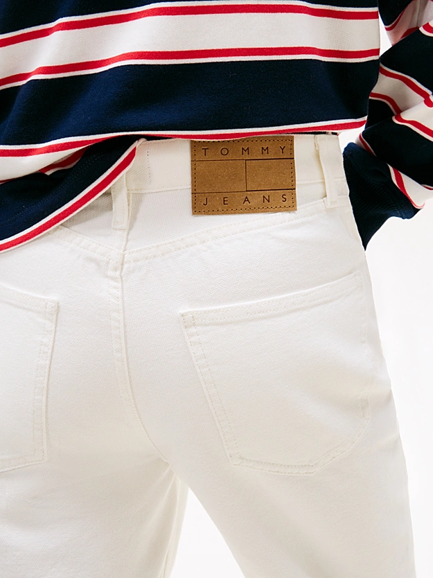 Γυναικείο Layla Slim Τζιν Λευκό Tommy Jeans DW0DW22773-1D0