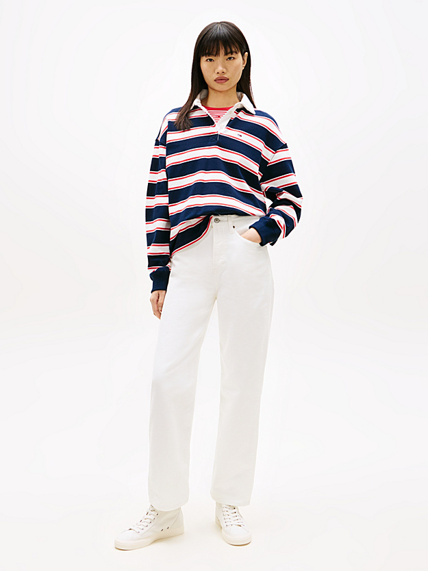 Γυναικείο Layla Slim Τζιν Λευκό Tommy Jeans DW0DW22773-1D0