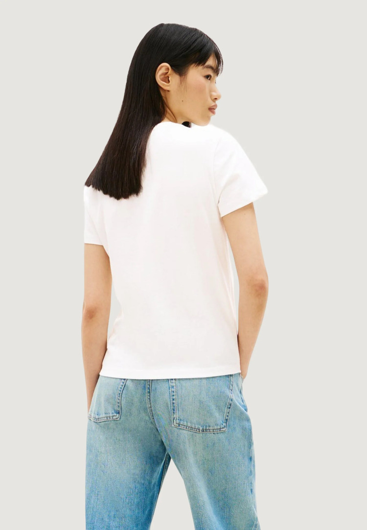 Γυναικείο T-shirt Λευκό Tommy Jeans DW0DW22277-YBL