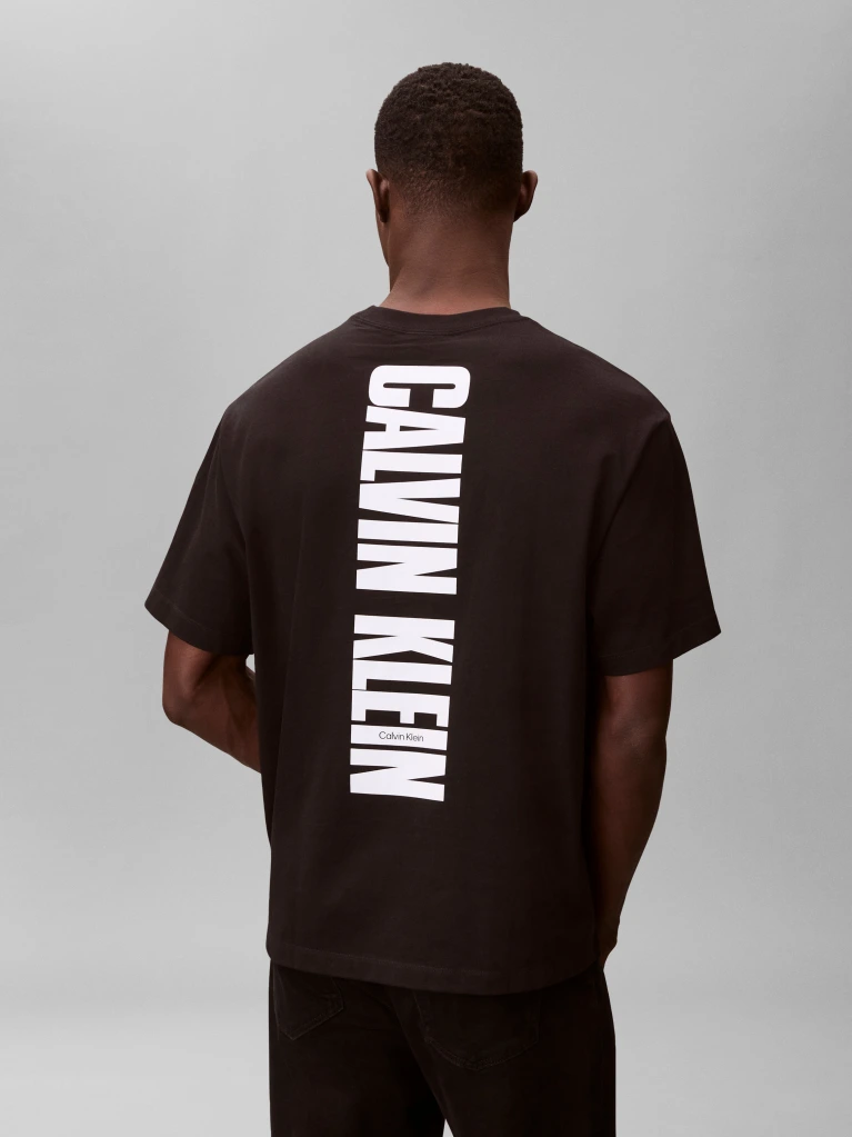 Ανδρικό T-shirt Μαύρο Calvin Klein LV04RB851G-UB1