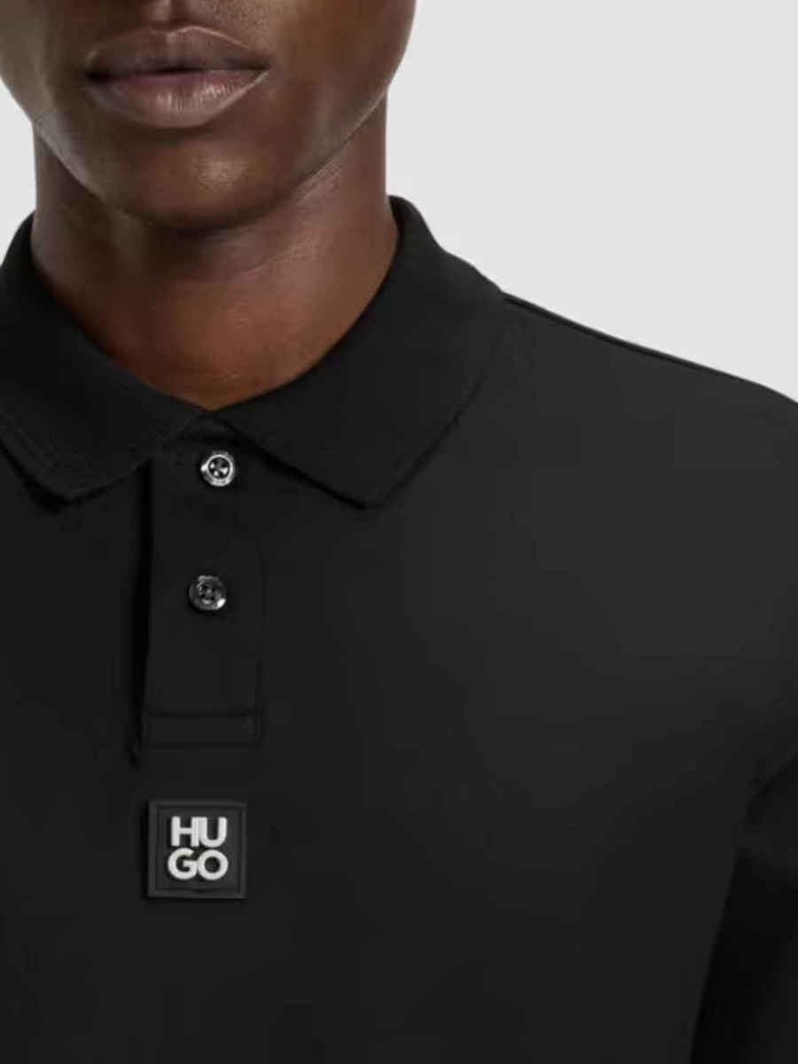 Ανδρικό Deabono Polo Μαύρο HUGO 50517638-002