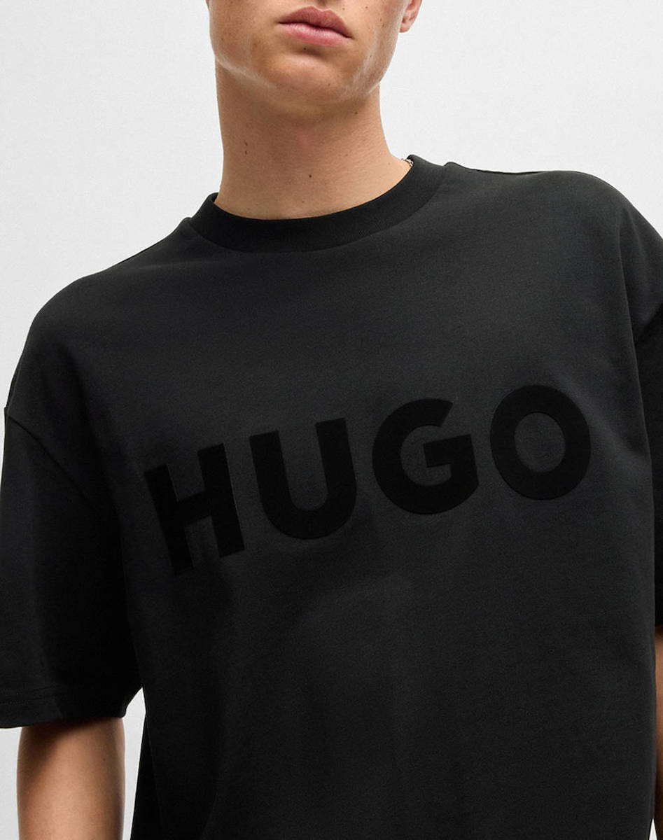 Ανδρικό Dinkee T-shirt Μαύρο HUGO 50525765-001