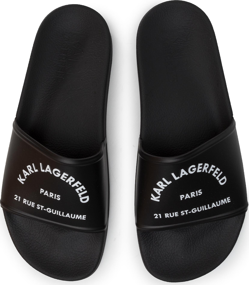 Ανδρικές Kondo II Παντόφλες Μαύρες Karl Lagerfeld KL70008C-V00-Black