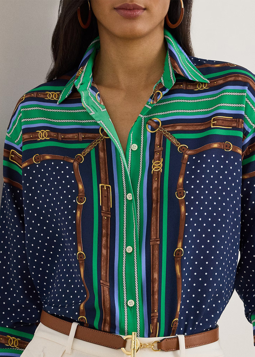 Γυναικείο Kotta Πουκάμισο Navy Μπλε Ralph Lauren 200P03687001-Blue